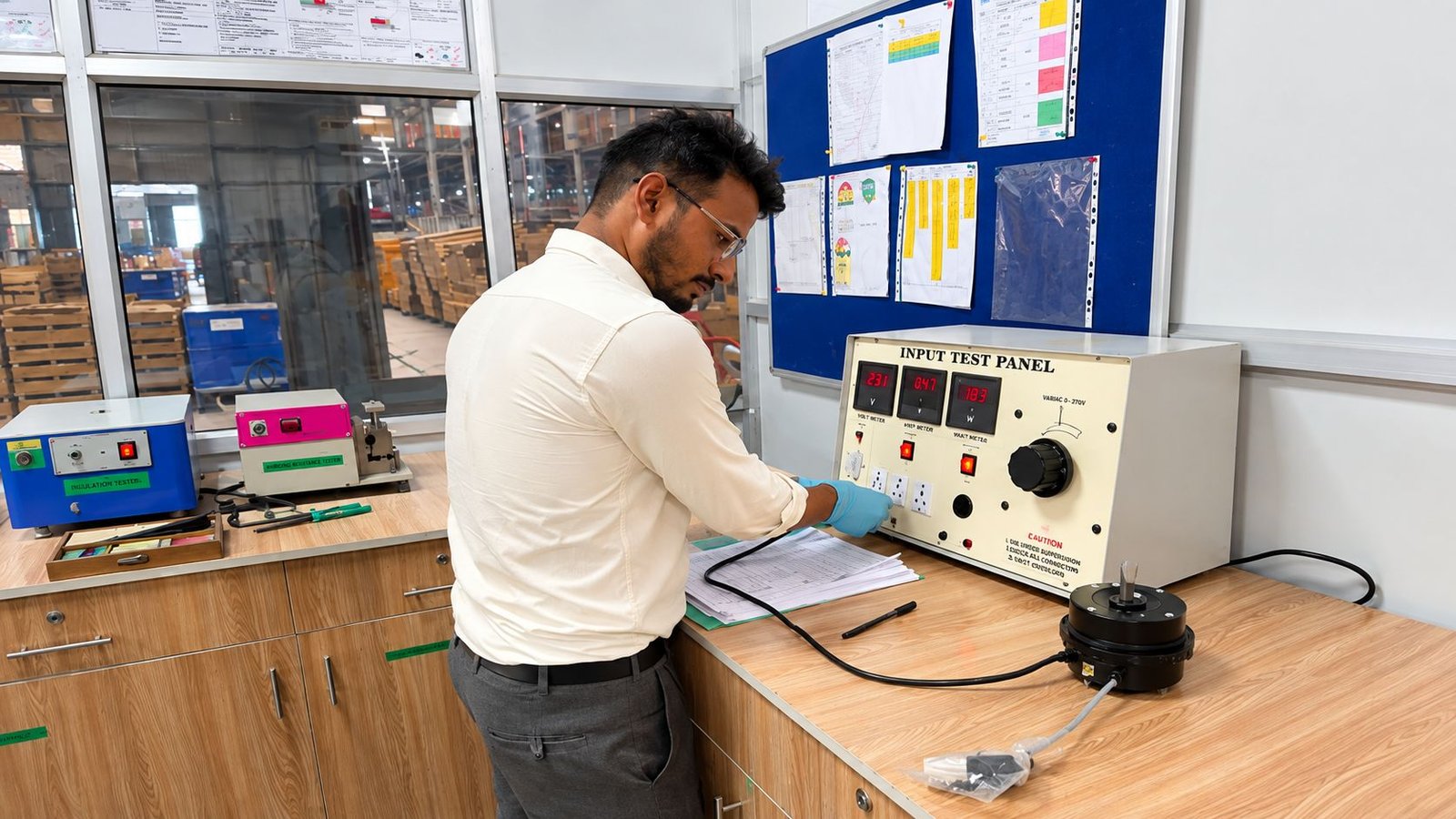 Incoming inspection process